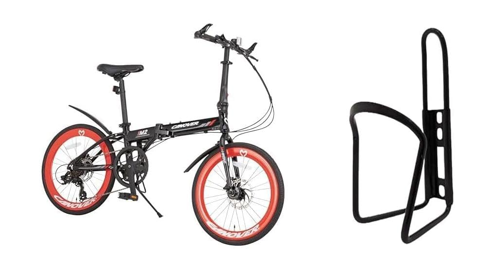 Amazon | カノーバー(CANOVER) 折りたたみ自転車 20インチ 7段変速